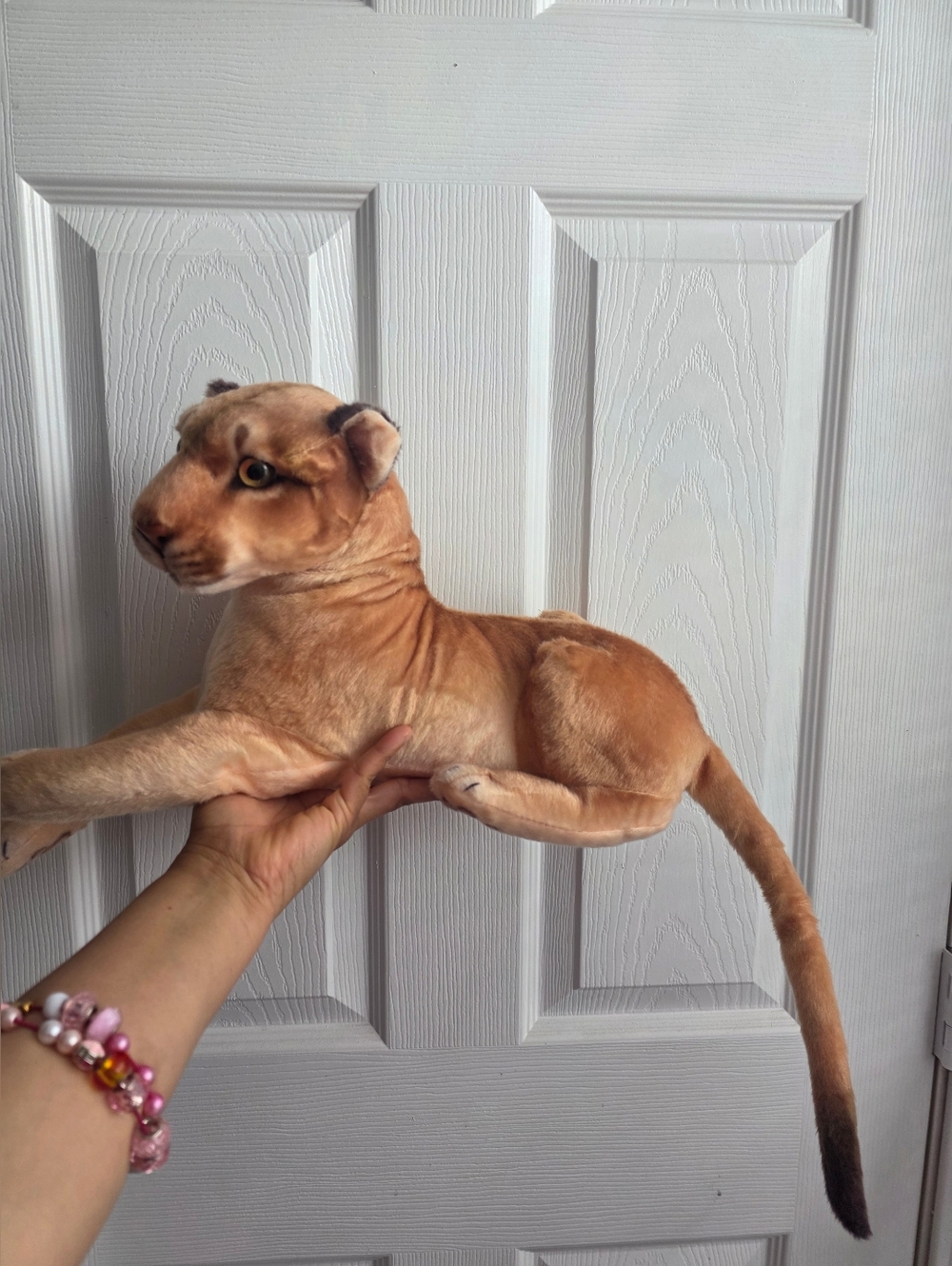 TigerHart MONIQUE Mountain Lion Plush 19" Realistic Stuffed Wildlife Animal